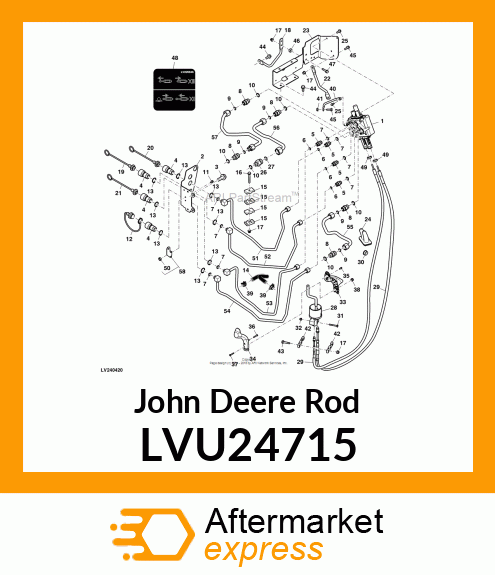 BRACE, SCV SUPPORT LVU24715