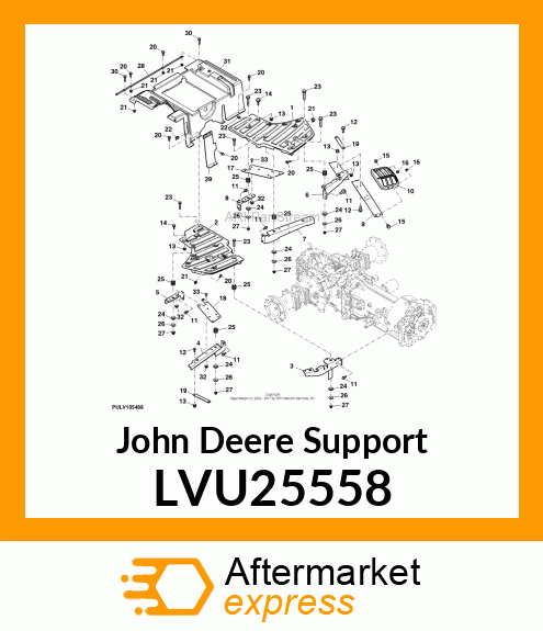 SUPPORT, CLUTCH LVU25558