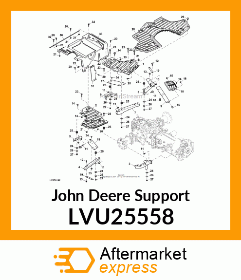 SUPPORT, CLUTCH LVU25558