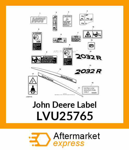 LABEL, HOOD STRIPE LH (2025/2032) LVU25765