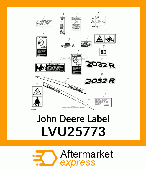 LABEL, SERV INTERVAL/CAPACITY 2R LVU25773