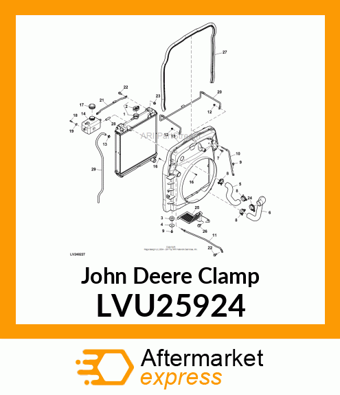 CLAMP, CONSTANT TENSION 44 MM LVU25924