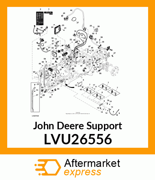 SUPPORT, BRACKET LVU26556