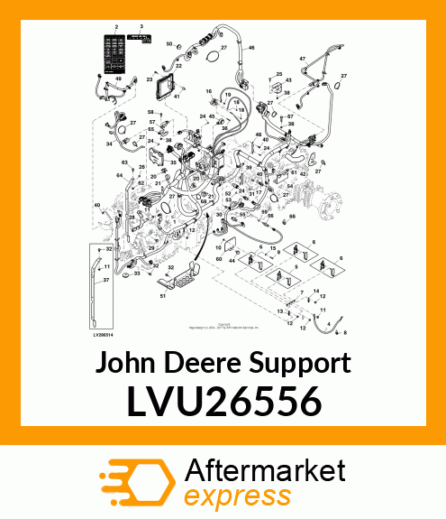 SUPPORT, BRACKET LVU26556