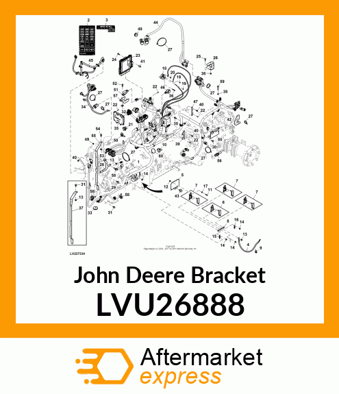 BRACKET LVU26888