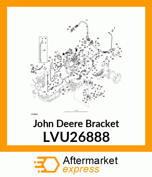 BRACKET LVU26888