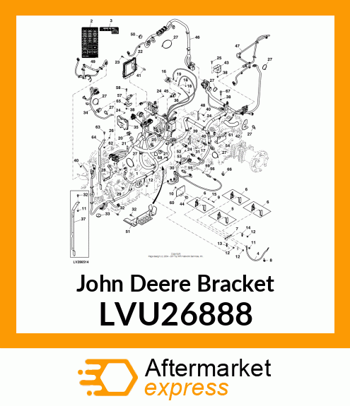 BRACKET LVU26888