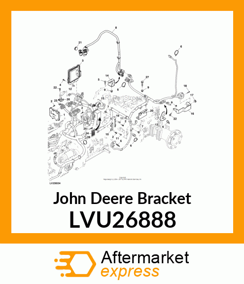 BRACKET LVU26888