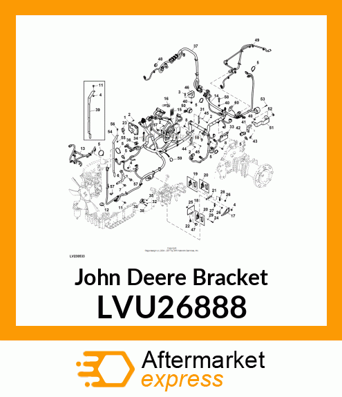 BRACKET LVU26888