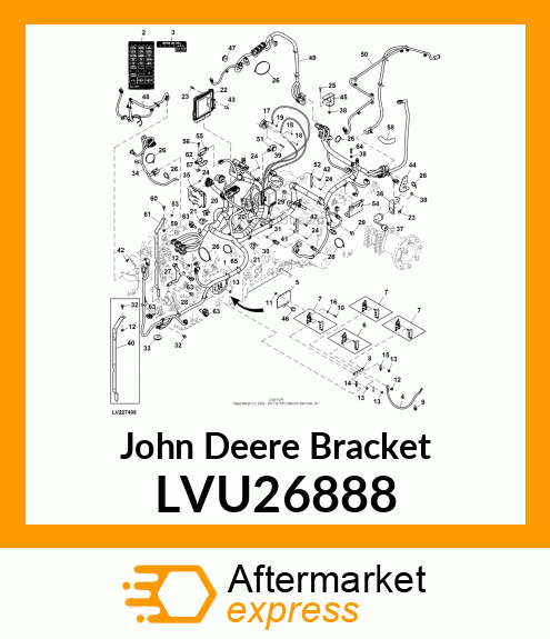 BRACKET LVU26888