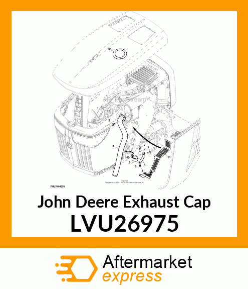 EXHAUST, CAP LVU26975