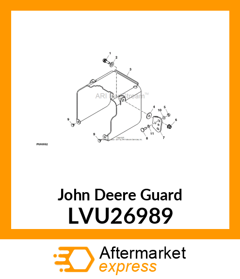 GUARD, PTO BH LVU26989