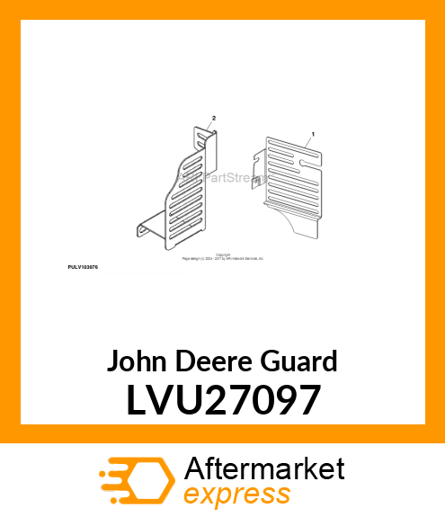 GUARD, RH FAN LVU27097