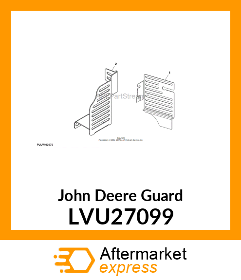 GUARD, LH BELT, 2027R/32R LVU27099