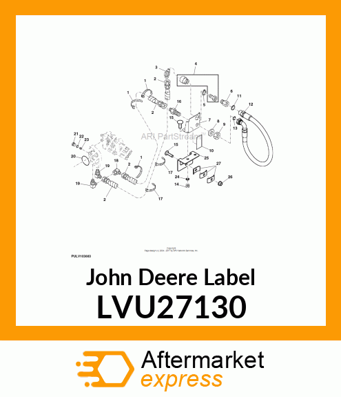 LABEL, PBY KIT SAFETY LABEL LVU27130