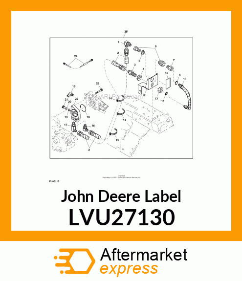 LABEL, PBY KIT SAFETY LABEL LVU27130