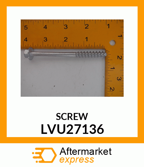 SCREW, M8 PLASTIC TAPPING LVU27136