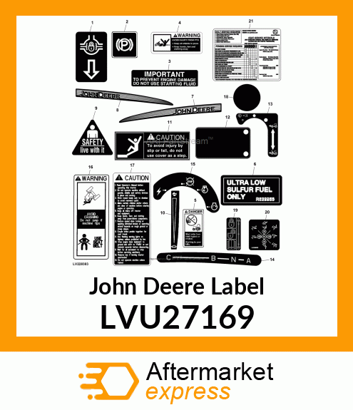 LABEL, NO STEP, ENGLISH LVU27169