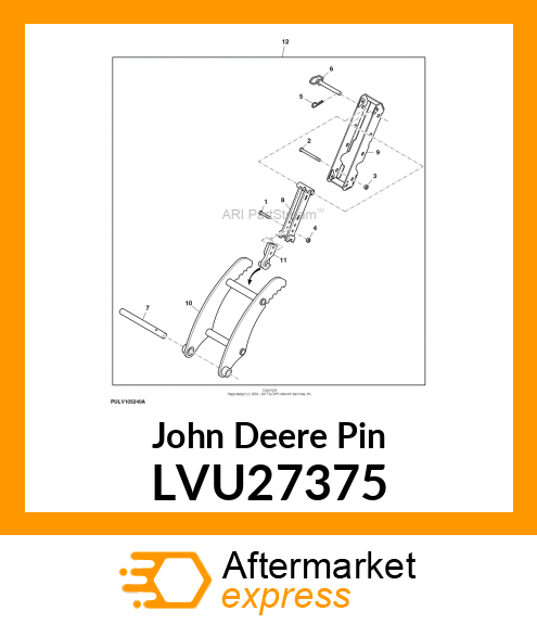 PIN, THUMB PIVOT LVU27375