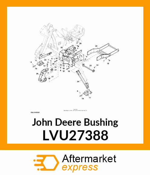 BEARING, BOOM PIVOT LVU27388