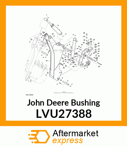 BEARING, BOOM PIVOT LVU27388