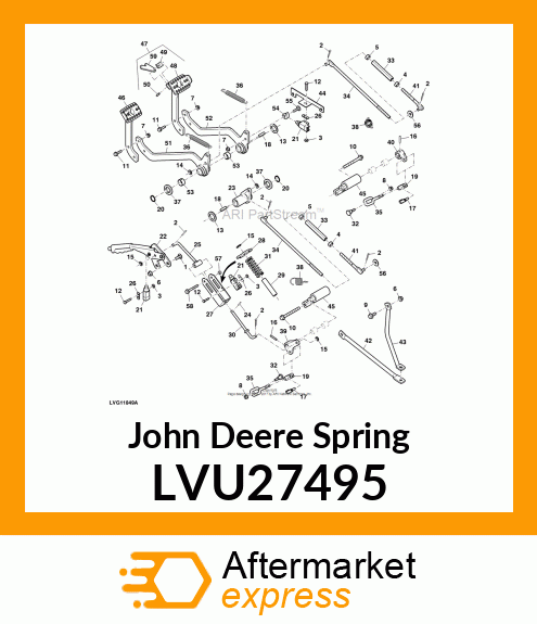 SPRING, SPRING, EXTENSION LVU27495