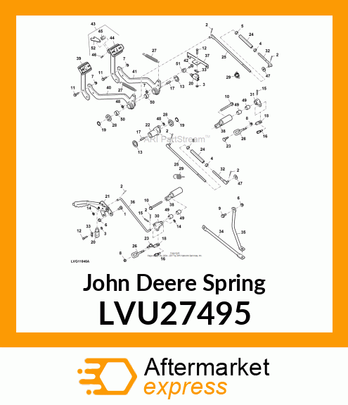 SPRING, SPRING, EXTENSION LVU27495