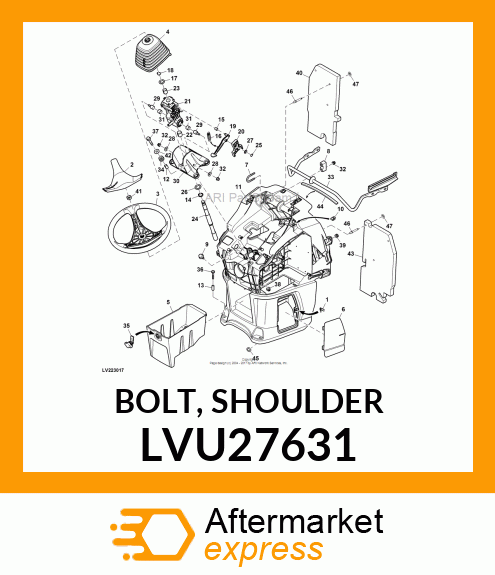 BOLT, SHOULDER LVU27631