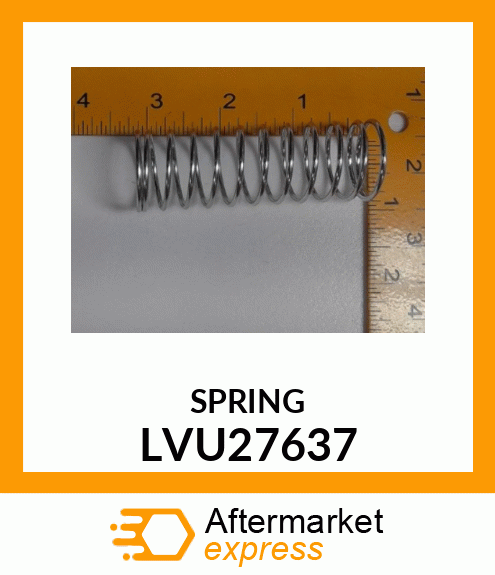 SPRING, SPRING, COMPRESSION LVU27637