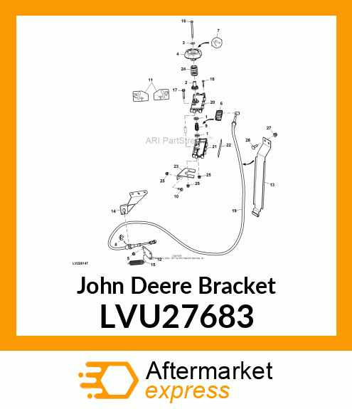 BRACKET LVU27683