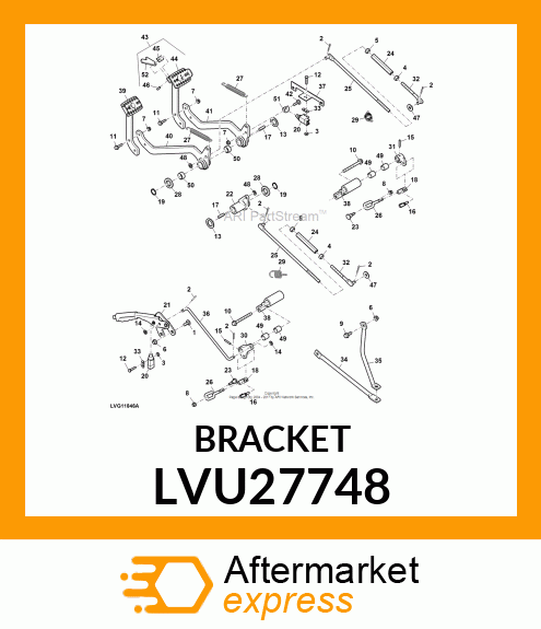 BRACKET, SWITCH LVU27748