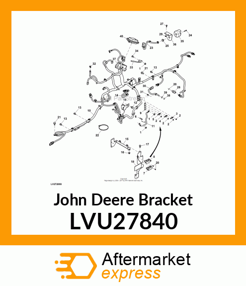 BRACKET, BRACKET, LMI MODULE MOUNT LVU27840