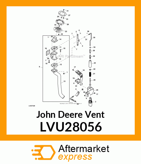 VENT, EXHAUST LVU28056