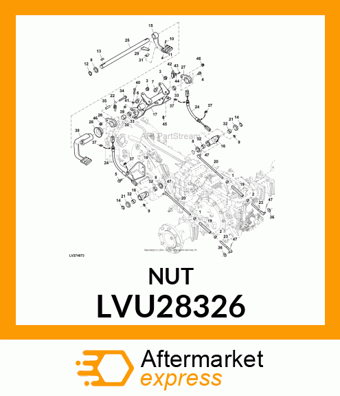 PLATE, NUT LVU28326