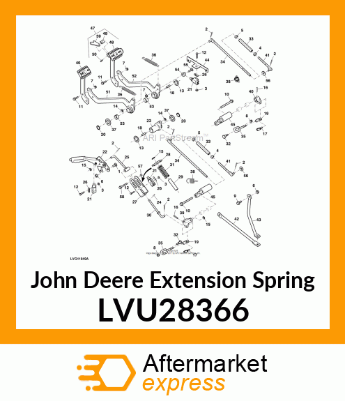 SPRING, BRAKE LVU28366