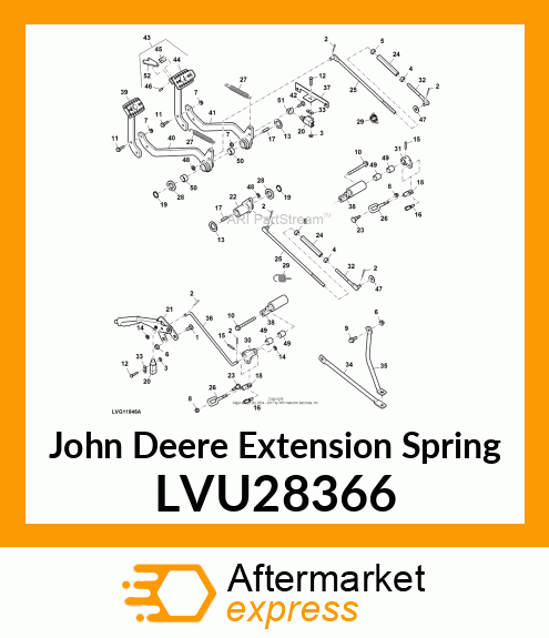 SPRING, BRAKE LVU28366