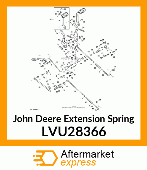 SPRING, BRAKE LVU28366