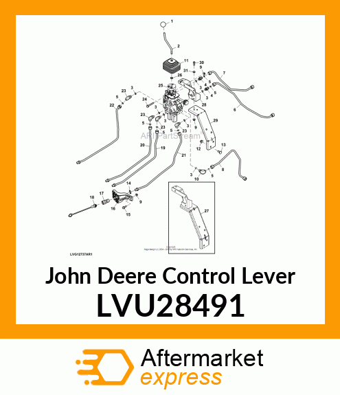 ROD, SCV LEVER LVU28491