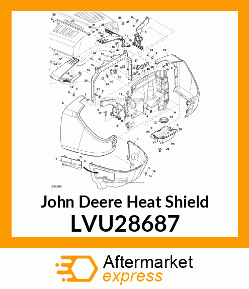 HEATSHIELD, OS LVU28687