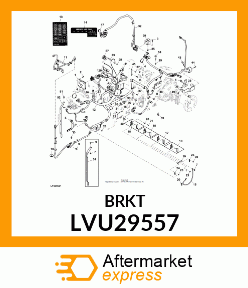 BRACKET LVU29557