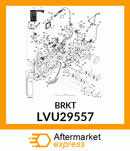 BRACKET LVU29557