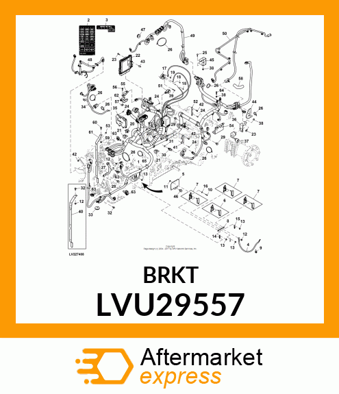 BRACKET LVU29557