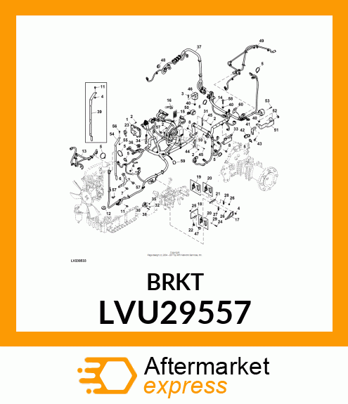 BRACKET LVU29557