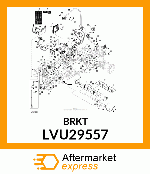 BRACKET LVU29557