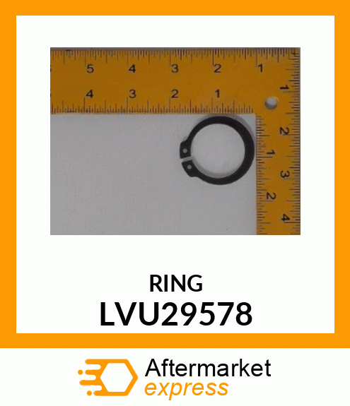 SNAP RING, EXTERNAL LVU29578