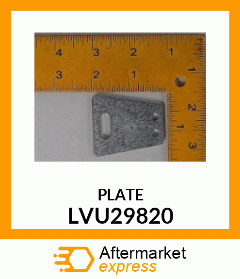 PLATE LVU29820