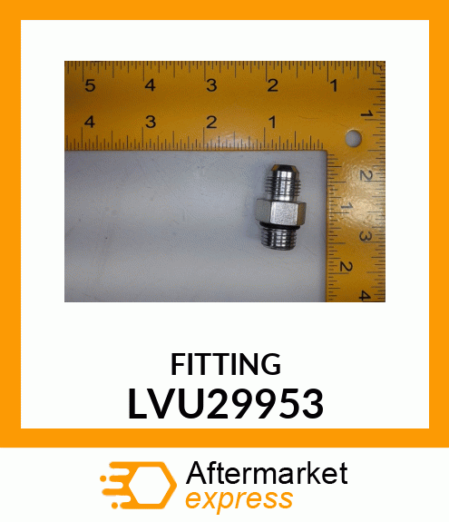 Spare part LVU29953 + ADAPTER FITTING, ADAPTER, FLARE