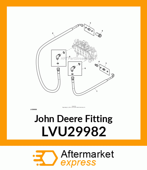 FITTING, ADAPTER, UNION LVU29982