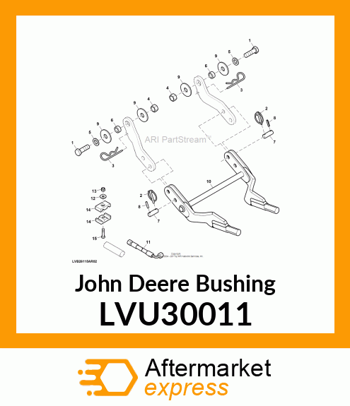 BUSHING, AUTOCONNECT COMP LVU30011