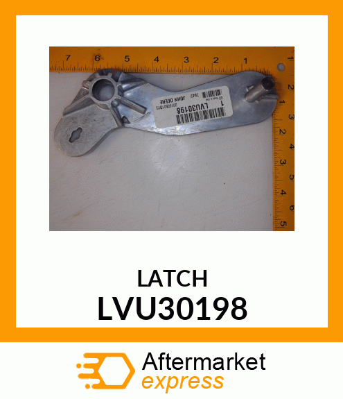 LATCH, LATCH PLATE, PARK BRAKE LVU30198